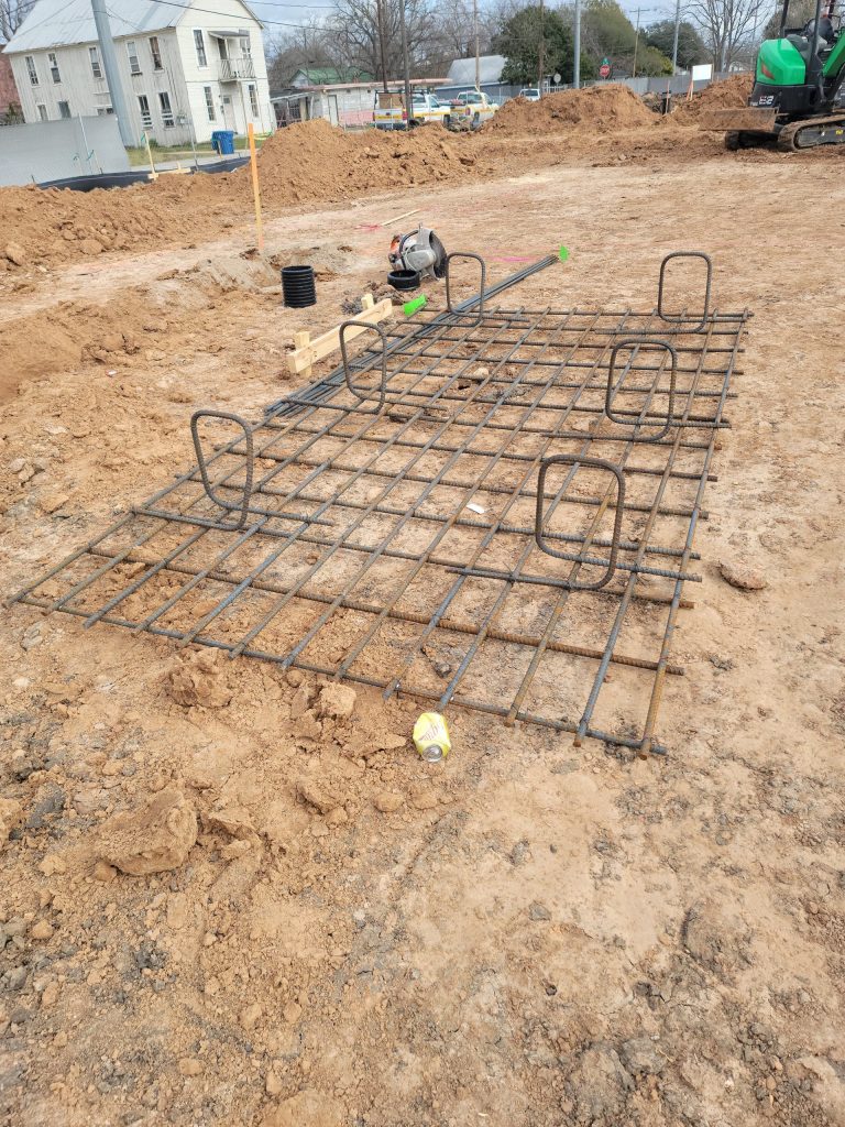 New Concrete Foundation And Construction American Paving